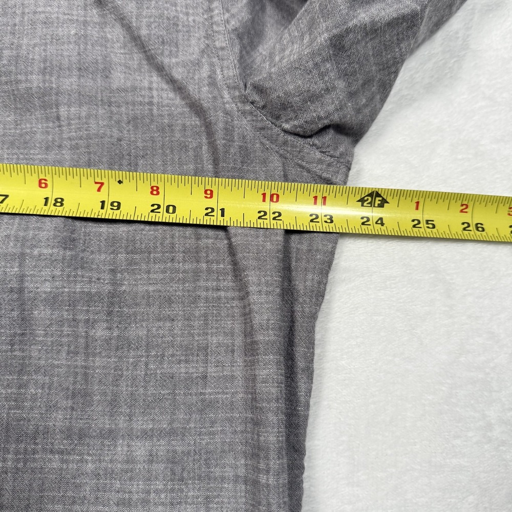 Vineyard Vines Shirt Mens‎ Large Gray Dockman Long Sleeve Casual Button Up - Picture 9 of 11